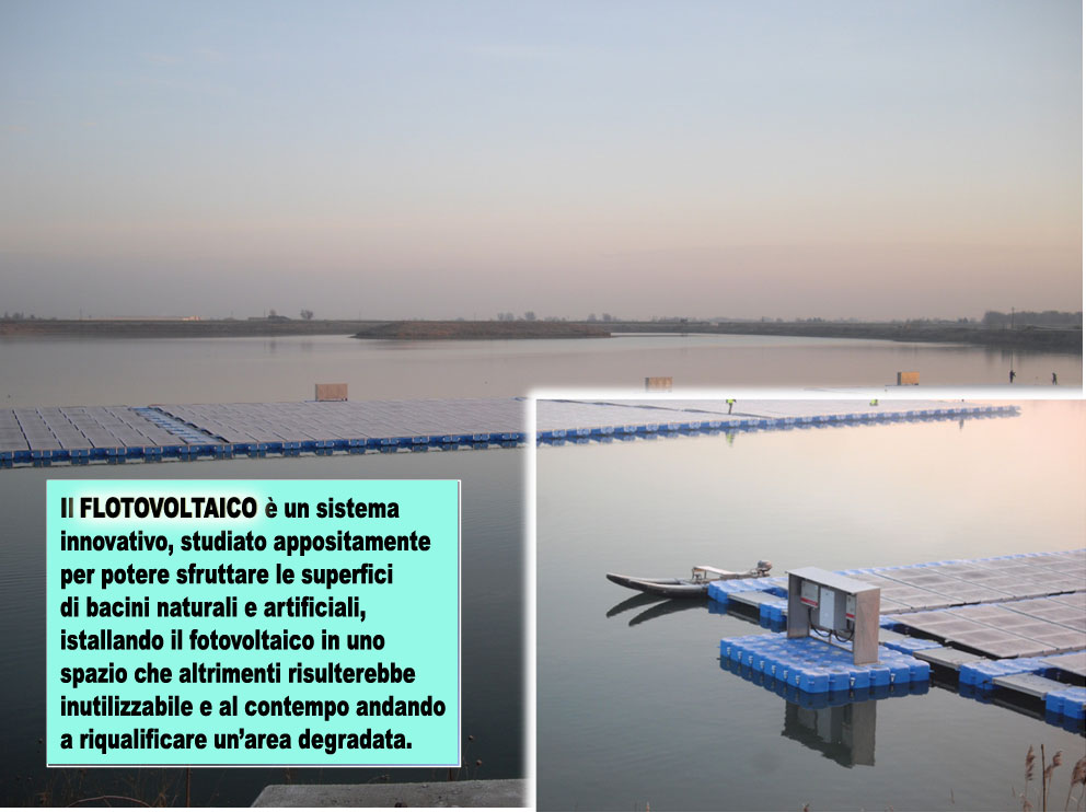 fotovoltaici galleggianti